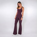 HAILEY FLARE MORADO - JUMPSUIT