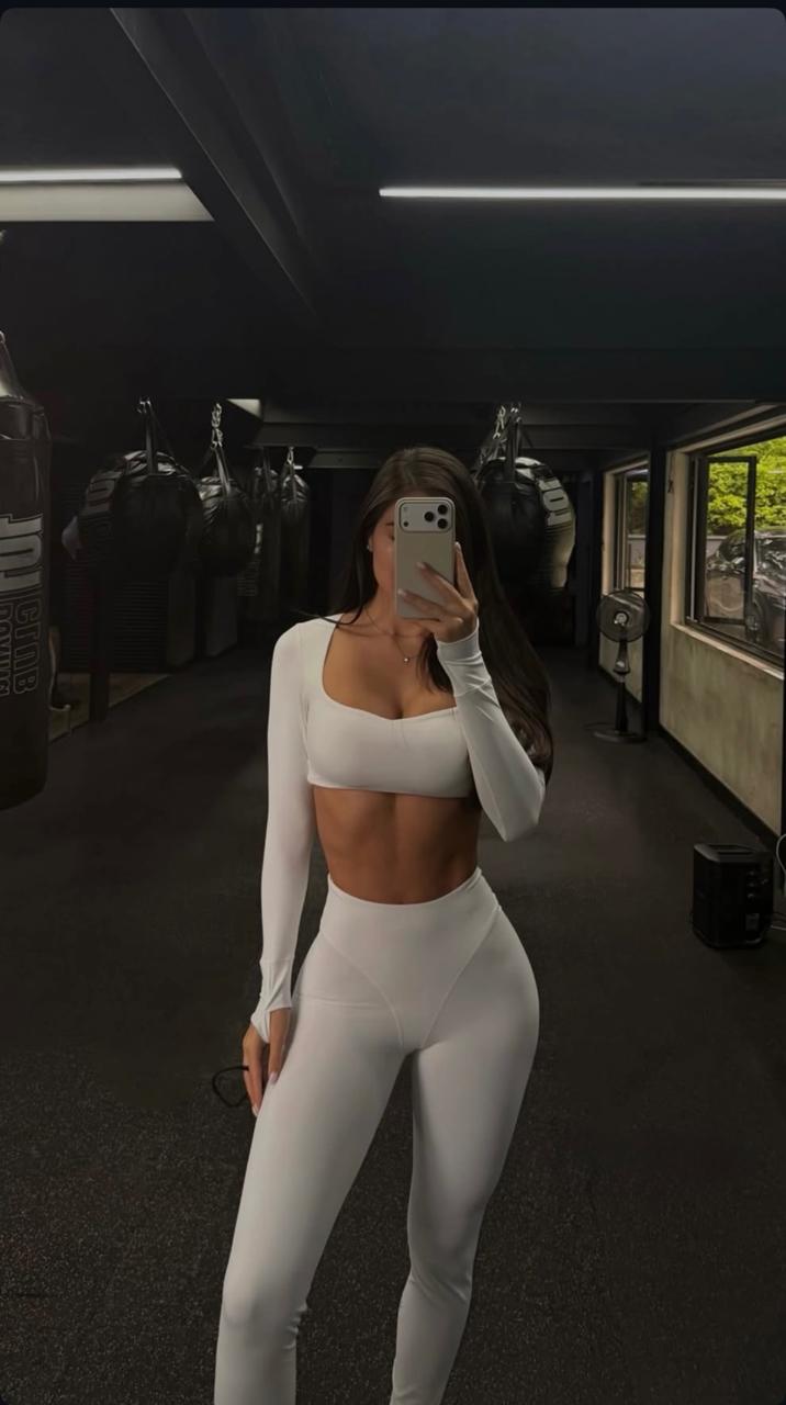 SET BALLERINA - BLANCO