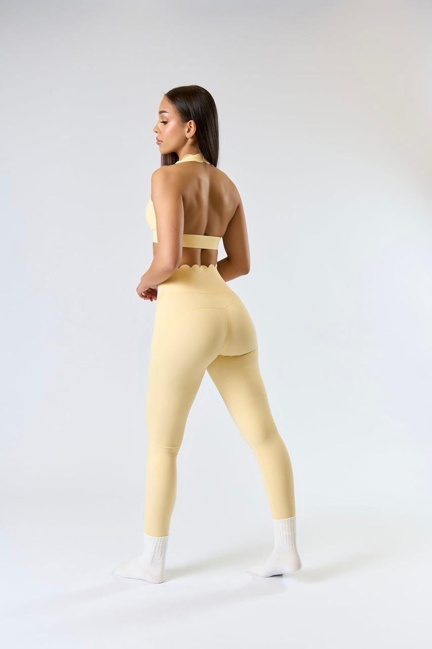 NEREA HALTER WAVES AMARILLO  - SET