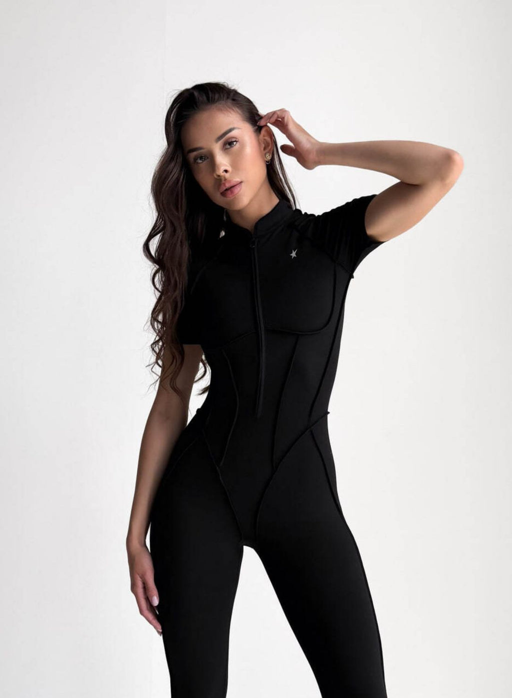 GALAXY ZIP TINY NEGRO - JUMPSUIT