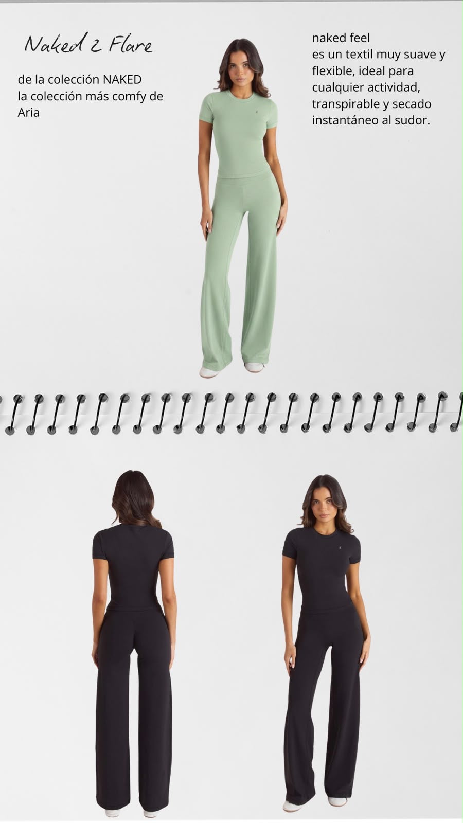 SET NAKED 2 FLARE - NEGRO
