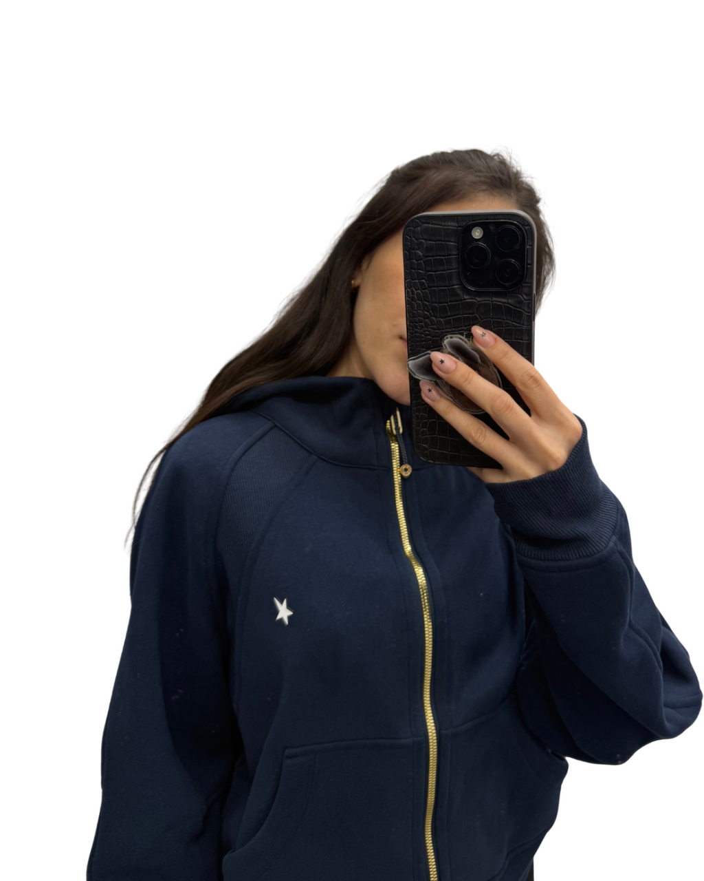 TEDDY JACKET / AZUL MARINO