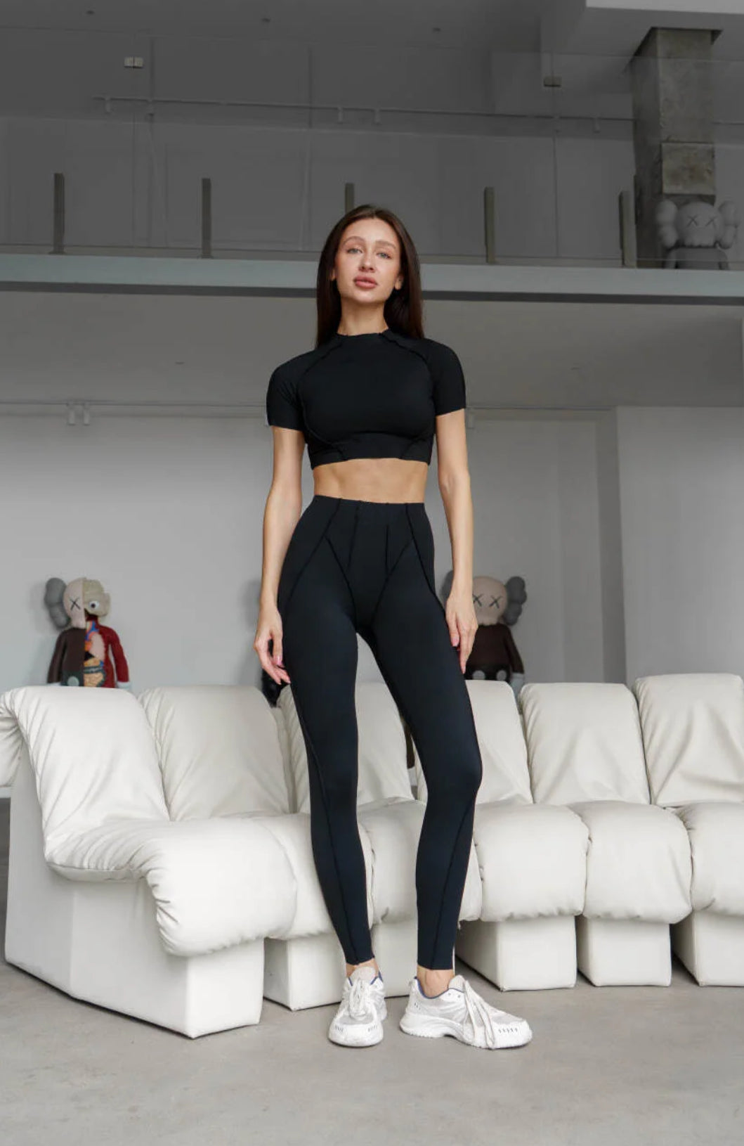 GALAXY TANK NEGRO - SET