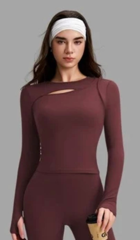 BLUSA MOTION MORADA
