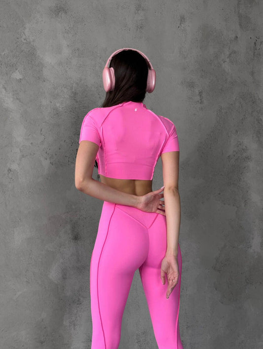 GALAXY TANK ROSA - SET