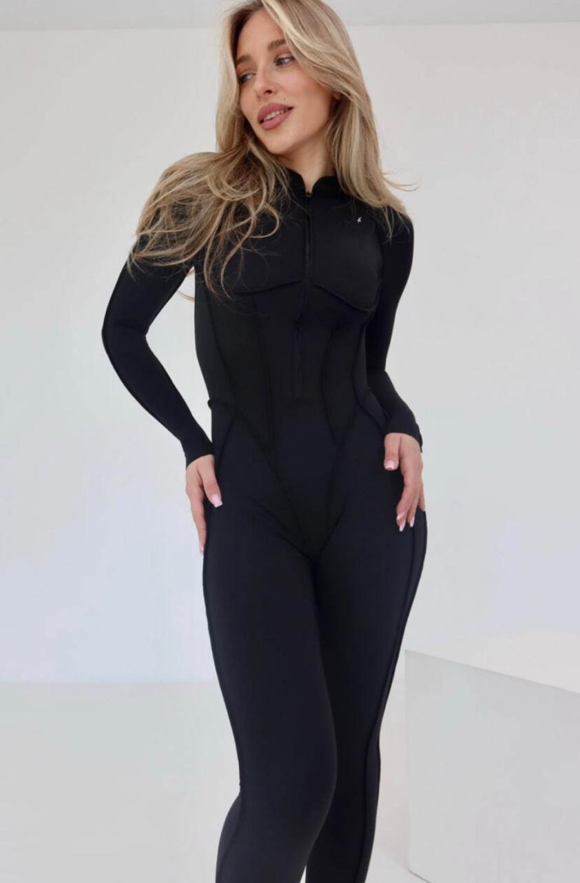 GALAXY ZIP FULL NEGRO - JUMPSUIT