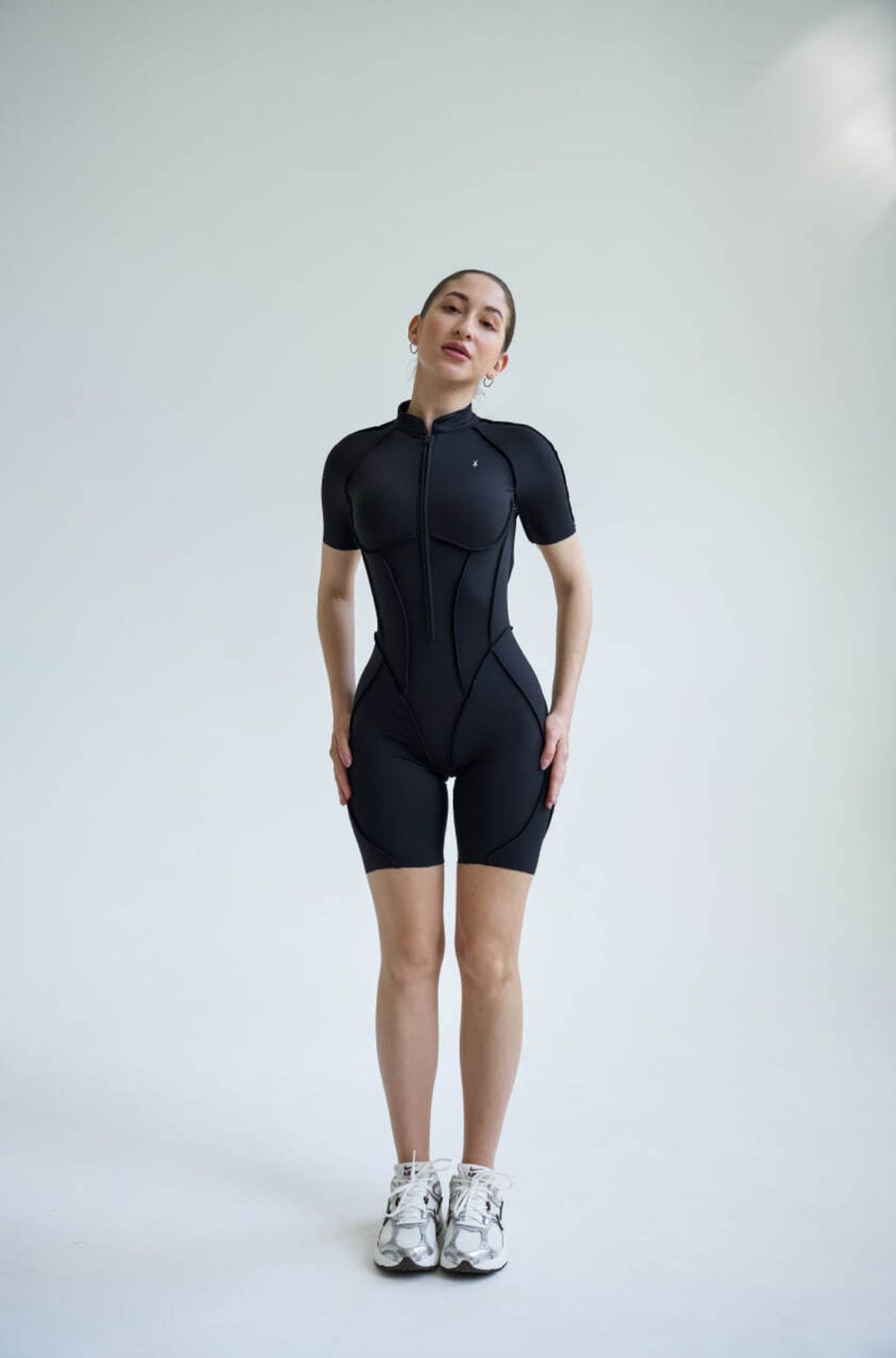 GALAXY ZIP BABY NEGRO - JUMPSUIT