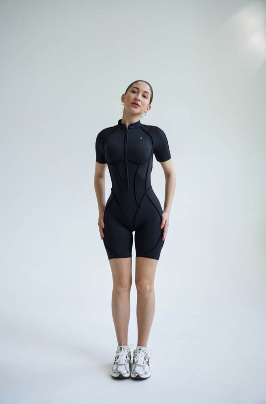 GALAXY ZIP BABY NEGRO - JUMPSUIT