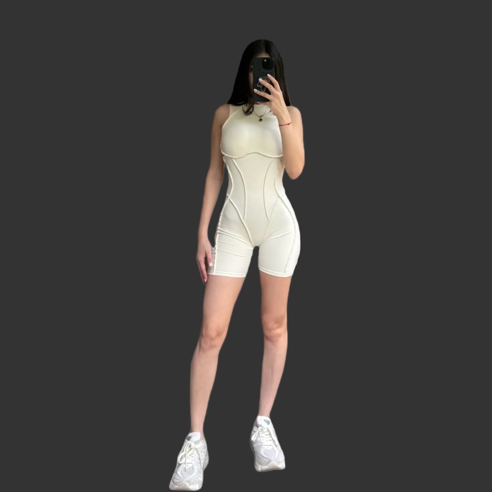 SWEET GALAXY IVORY -JUMPSUIT