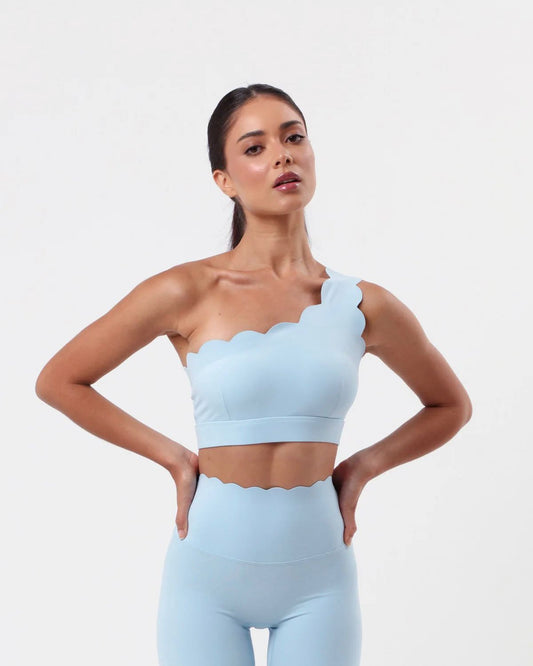 SHOULDER WAVES BABY BLUE / SET